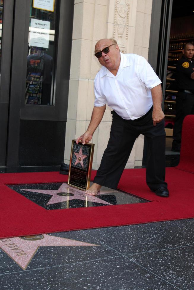 LOS ANGELES, AUG 18 - Danny DeVito at the ceremony as Danny DeVito Receives a Star at Hollywood Walk of Fame on the August 18, 2011 in Los Angeles, CA photo