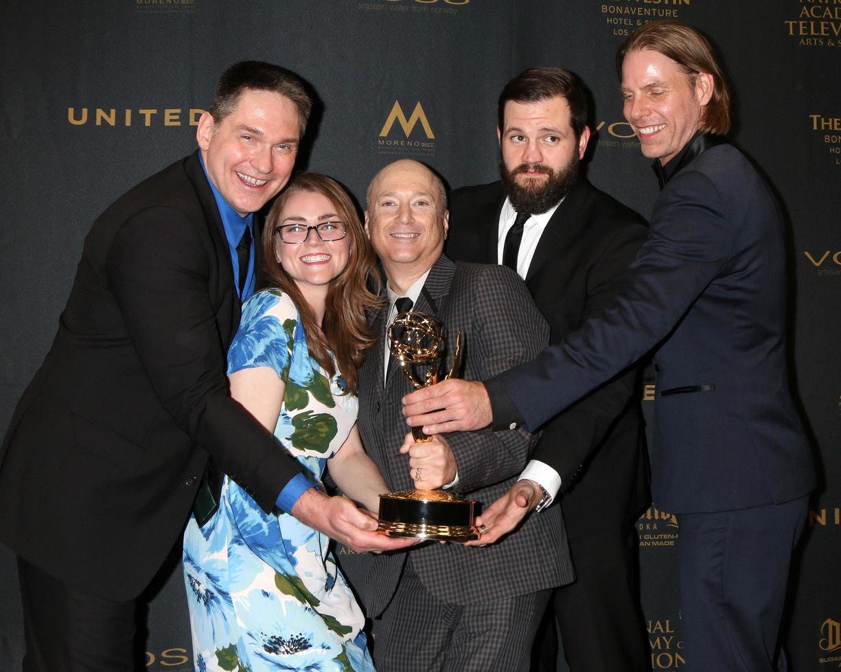 LOS ANGELES, APR 29 - Creative Daytime Emmy Award Winners at the 43rd Daytime Emmy Creative Awards at the Westin Bonaventure Hotel on April 29, 2016 in Los Angeles, CA photo