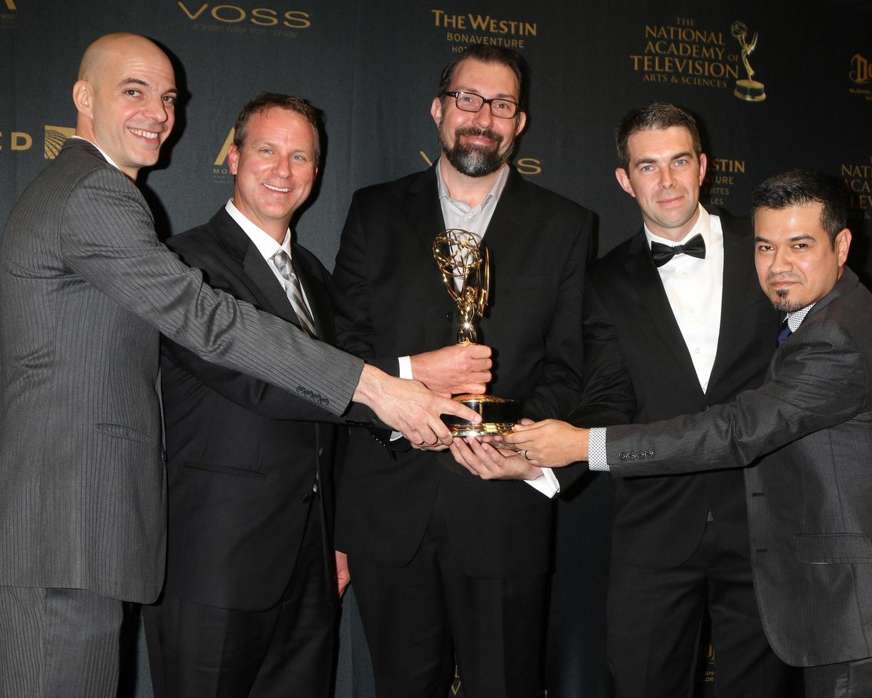 LOS ANGELES, APR 29 - Creative Daytime Emmy Award Winners at the 43rd Daytime Emmy Creative Awards at the Westin Bonaventure Hotel on April 29, 2016 in Los Angeles, CA photo