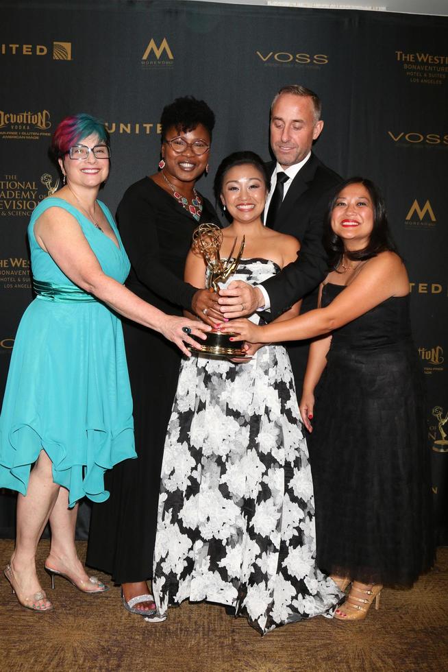 LOS ANGELES, APR 29 - Creative Daytime Emmy Award Winners at the 43rd Daytime Emmy Creative Awards at the Westin Bonaventure Hotel on April 29, 2016 in Los Angeles, CA photo