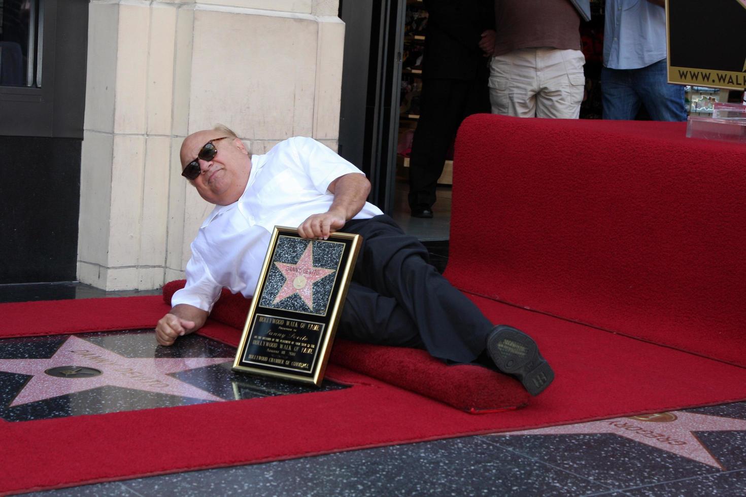 LOS ANGELES, AUG 18 - Danny DeVito at the ceremony as Danny DeVito Receives a Star at Hollywood Walk of Fame on the August 18, 2011 in Los Angeles, CA photo