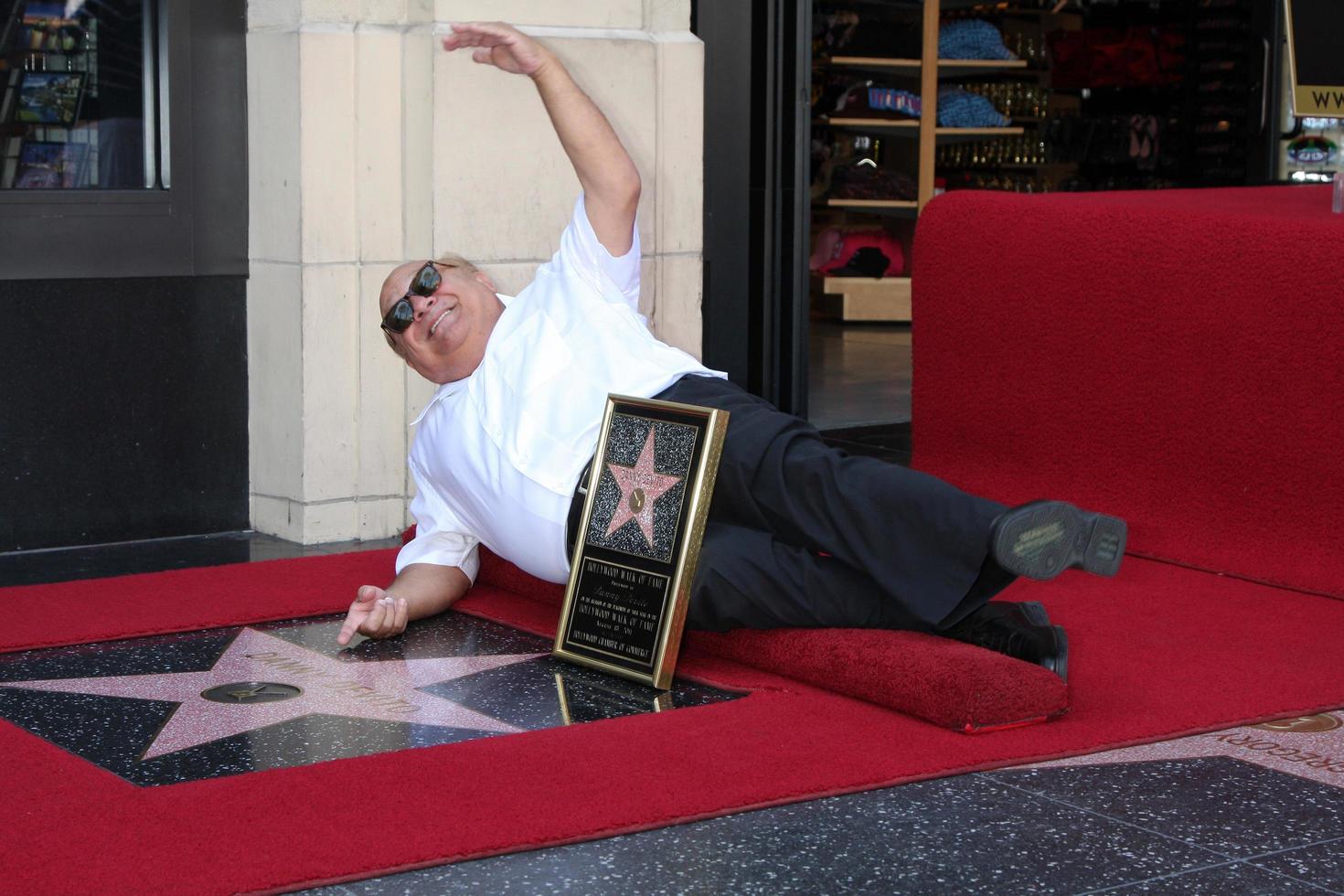 LOS ANGELES, AUG 18 - Danny DeVito at the ceremony as Danny DeVito Receives a Star at Hollywood Walk of Fame on the August 18, 2011 in Los Angeles, CA photo