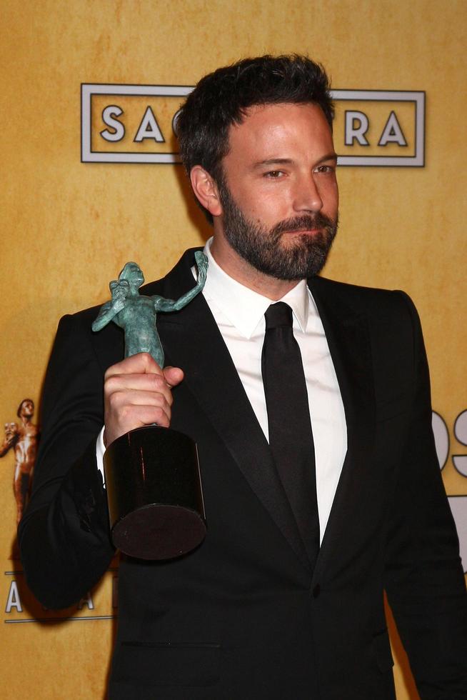LOS ANGELES, JAN 27 - Ben Affleck pose in the press room at the 2013 Screen Actors Guild Awards at the Shrine Auditorium on January 27, 2013 in Los Angeles, CA photo