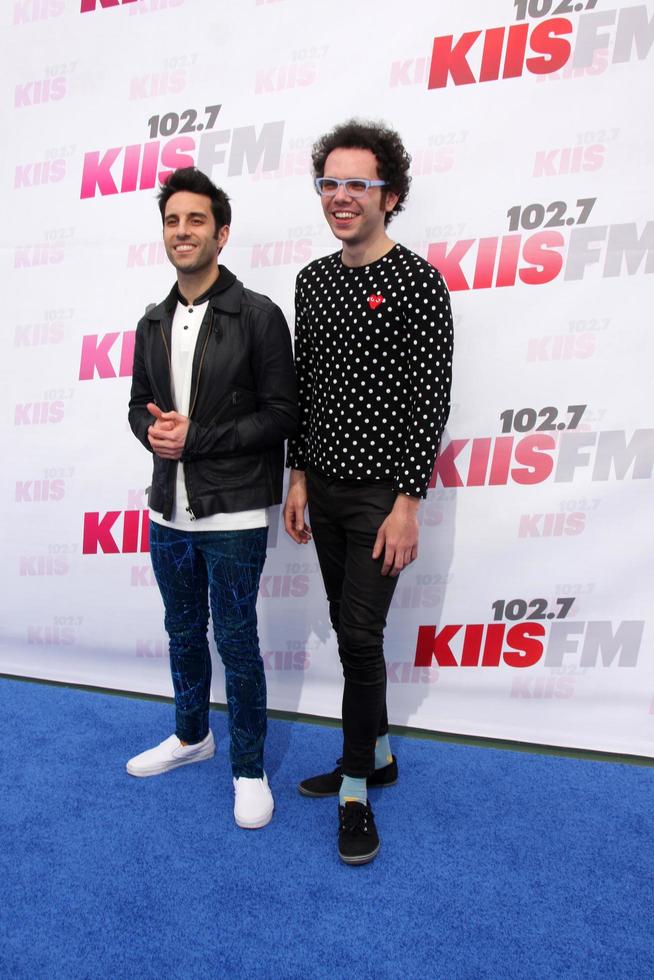 LOS ANGELES, MAY 10 - Chad Vaccarino, Ian Axel, A Great Big World at the 2014 Wango Tango at Stub Hub Center on May 10, 2014 in Carson, CA photo