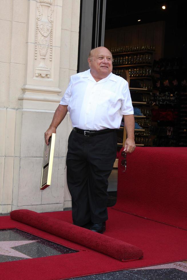LOS ANGELES, AUG 18 - Danny DeVito at the ceremony as Danny DeVito Receives a Star at Hollywood Walk of Fame on the August 18, 2011 in Los Angeles, CA photo