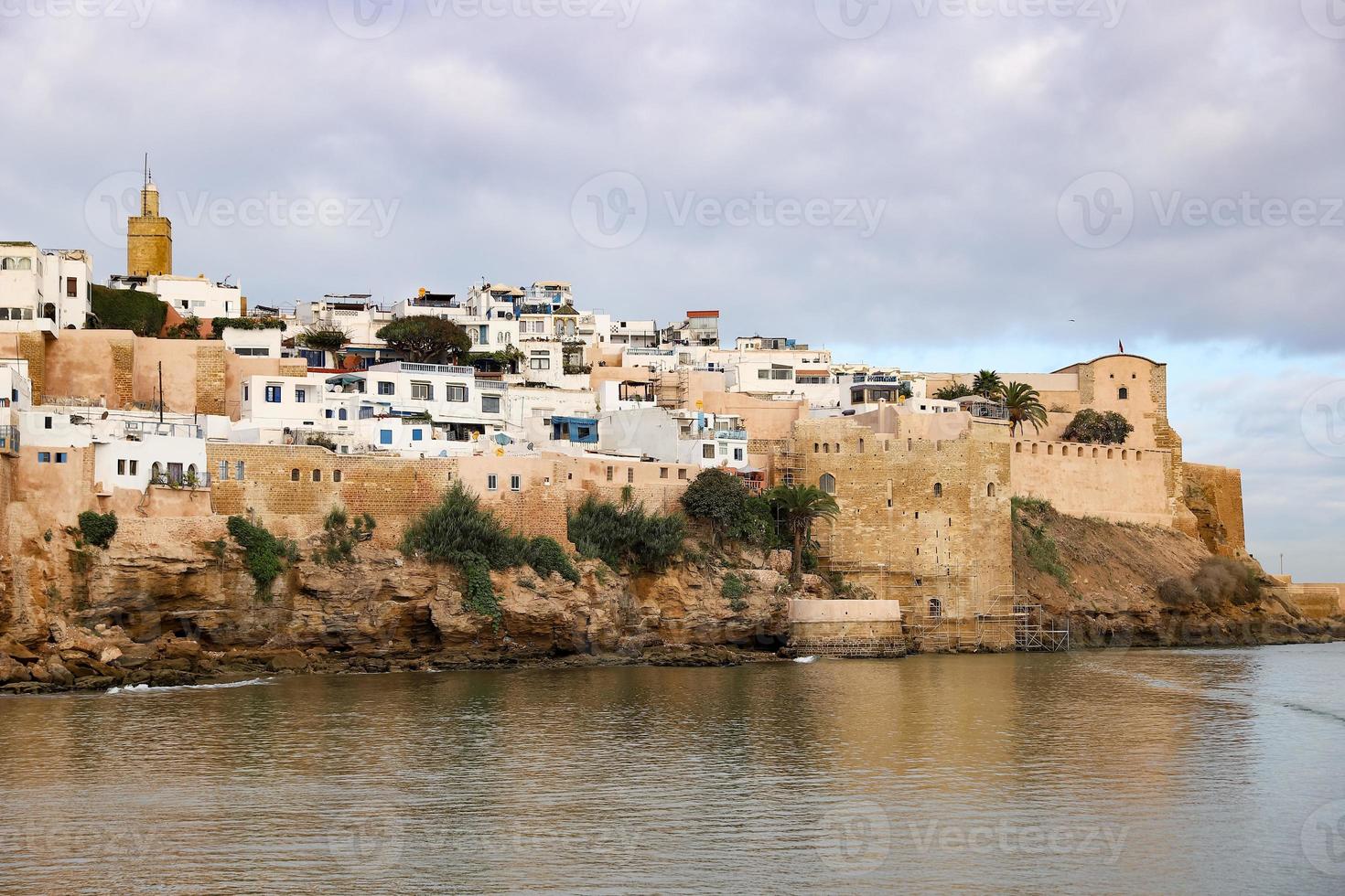 kasbah de los udayas en rabat, marruecos foto