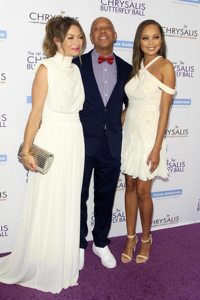 LOS ANGELES   JUN 3 - Rebecca Gayheart, Russell Simmons, Guest at the 16th Annual Chrysalis Butterfly Ball at the Private Estate on June 3, 2017 in Los Angeles, CA photo