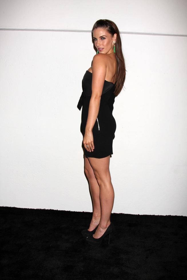 LOS ANGELES  AUG 27 - Jessica Lowndes arrives at the Art of Elysium 2nd Annual Genesis Event at Milk Studios on August 27, 2010 in Los Angeles, CA photo