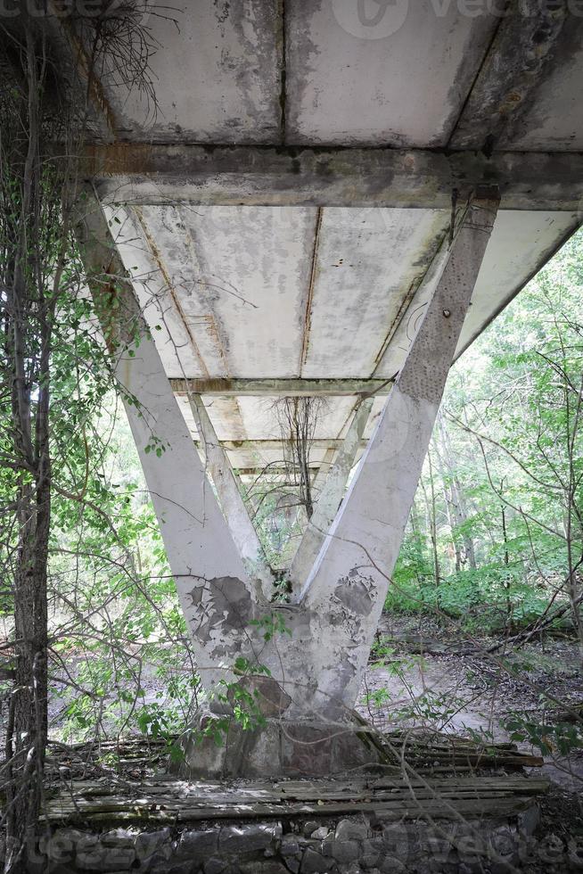 Pripyat Cafe in Chernobyl Exclusion Zone, Ukraine photo