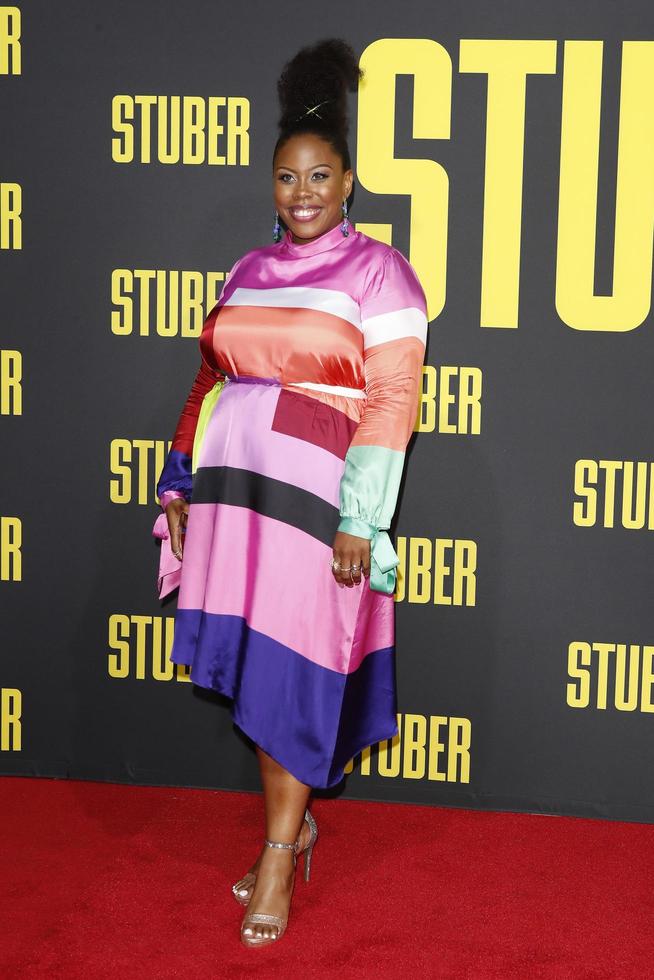 LOS ANGELES  JUL 10 - Amber Chardae Robinson at the Stuber Premiere at the Regal LA Live on July 10, 2019 in Los Angeles, CA photo
