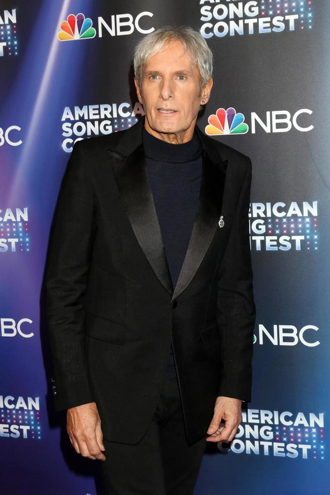 LOS ANGELES   MAR 21 - Michael Bolton at the American Song Contest Live Show Red Carpet at Universal Back Lot on March 21, 2022  in Los Angeles, CA photo