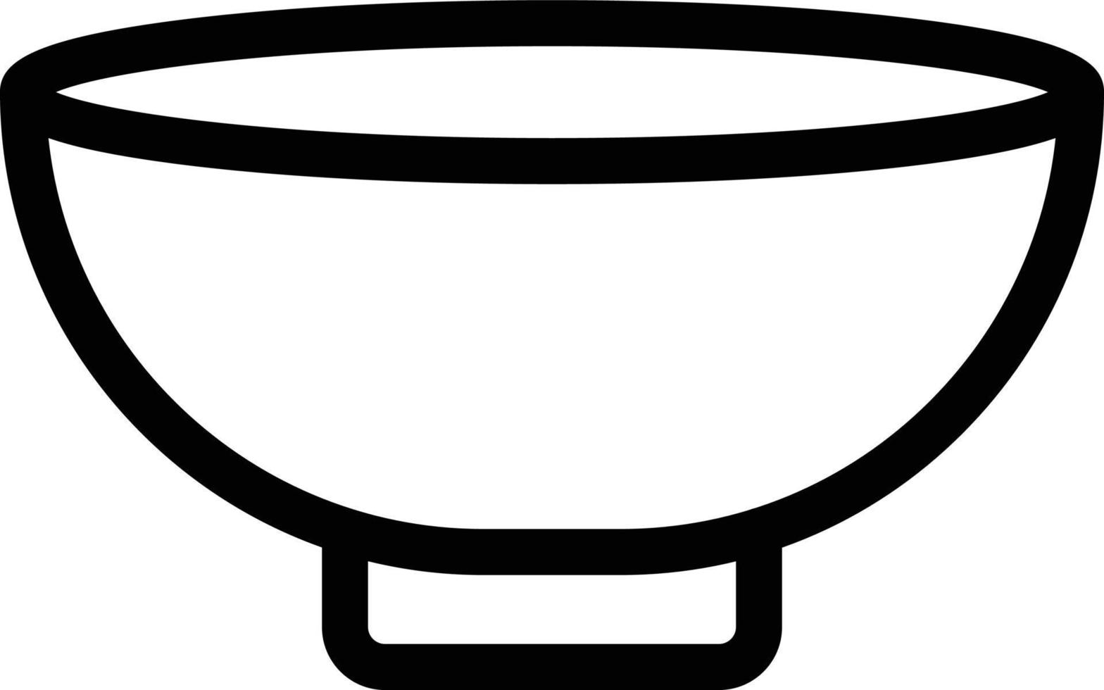 bowl vector illustration on a background.Premium quality symbols.vector icons for concept and graphic design.