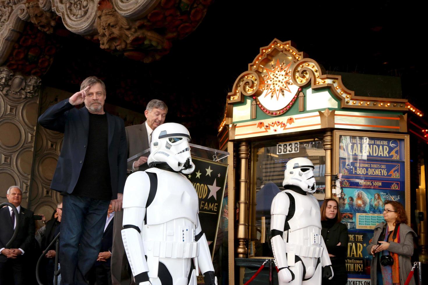 LOS ANGELES   MAR 8 - Mark Hamill at the Mark Hamill Star Ceremony on the Hollywood Walk of Fame on March 8, 2018 in Los Angeles, CA photo