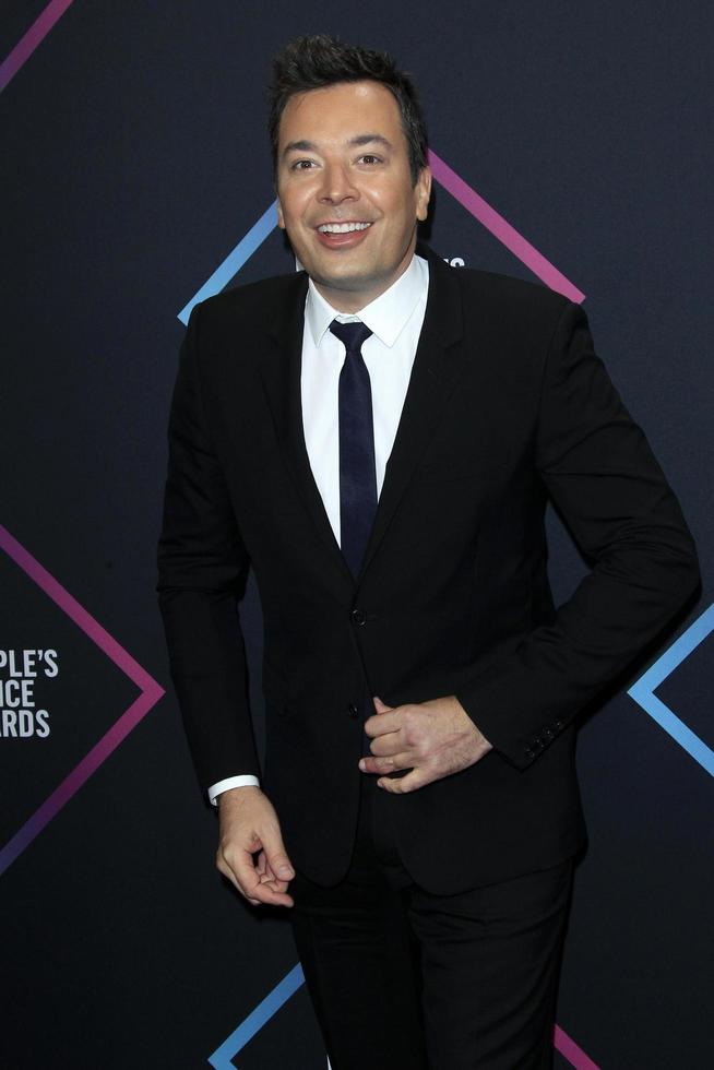 LOS ANGELES NOV 11 - Jimmy Fallon at the People s Choice Awards 2018 at the Barker Hanger on November 11, 2018 in Santa Monica, CA photo