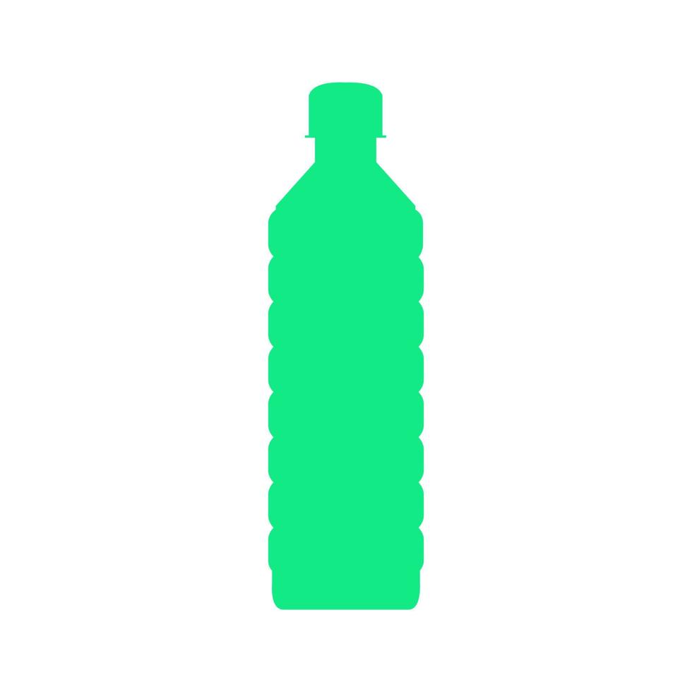 Water bottle illustrated on a white background vector