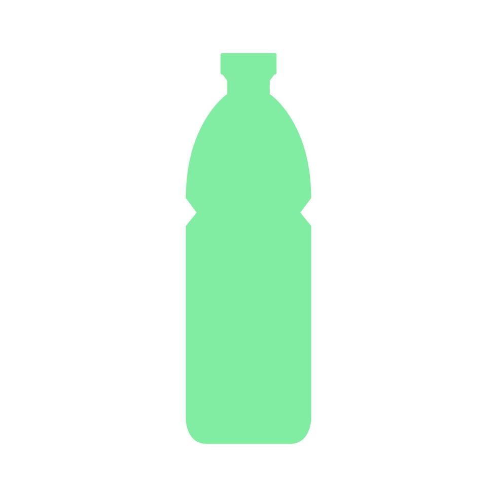 Water bottle illustrated on a white background vector