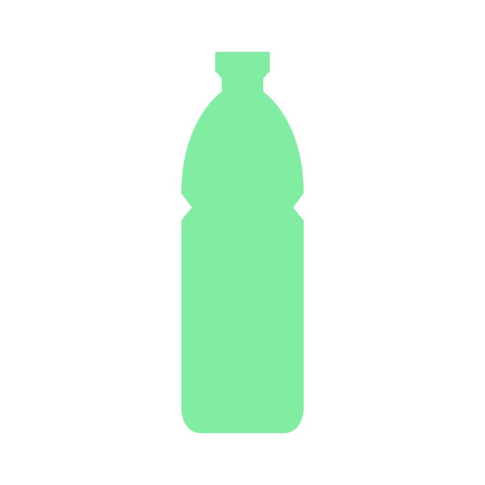 Water bottle illustrated on a white background vector