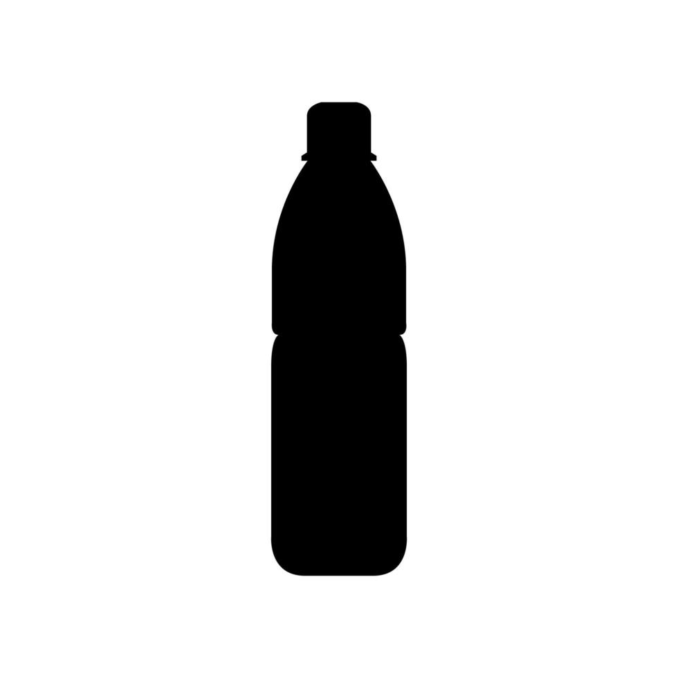 Water bottle illustrated on a white background vector