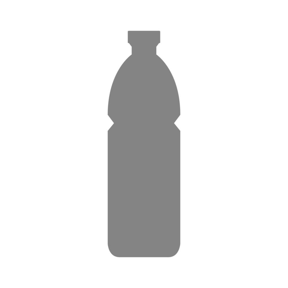 Water bottle illustrated on a white background vector