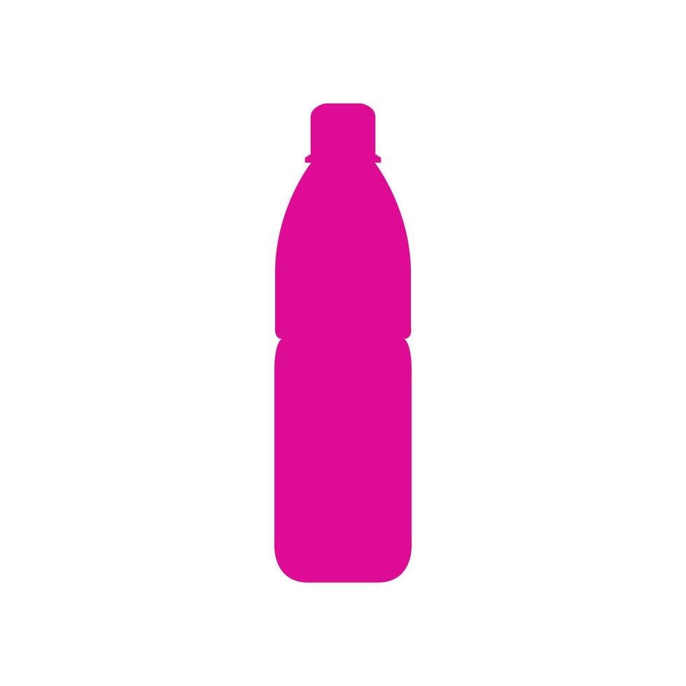 Water bottle illustrated on a white background vector