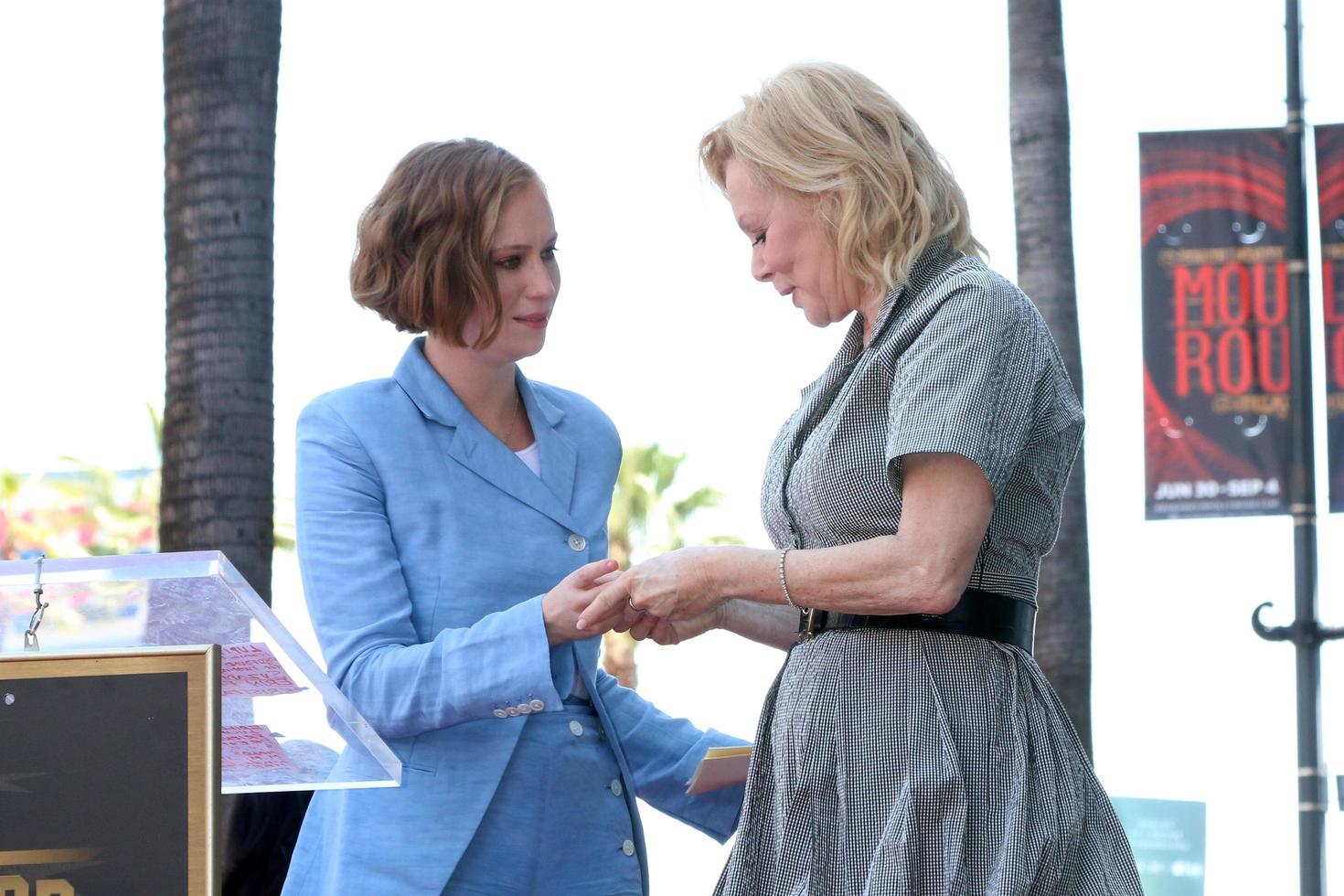 LOS ANGELES - APR 25  Hannah Einbinder, Jean Smart at the Jean Smart Ceremony on the Hollywood Walk of Fame on April 25, 2022 in Los Angeles, CA photo