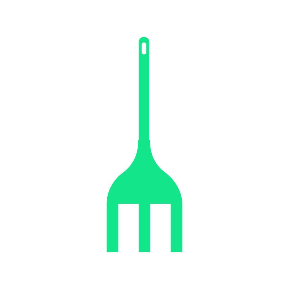 Rake illustrated on a white background vector