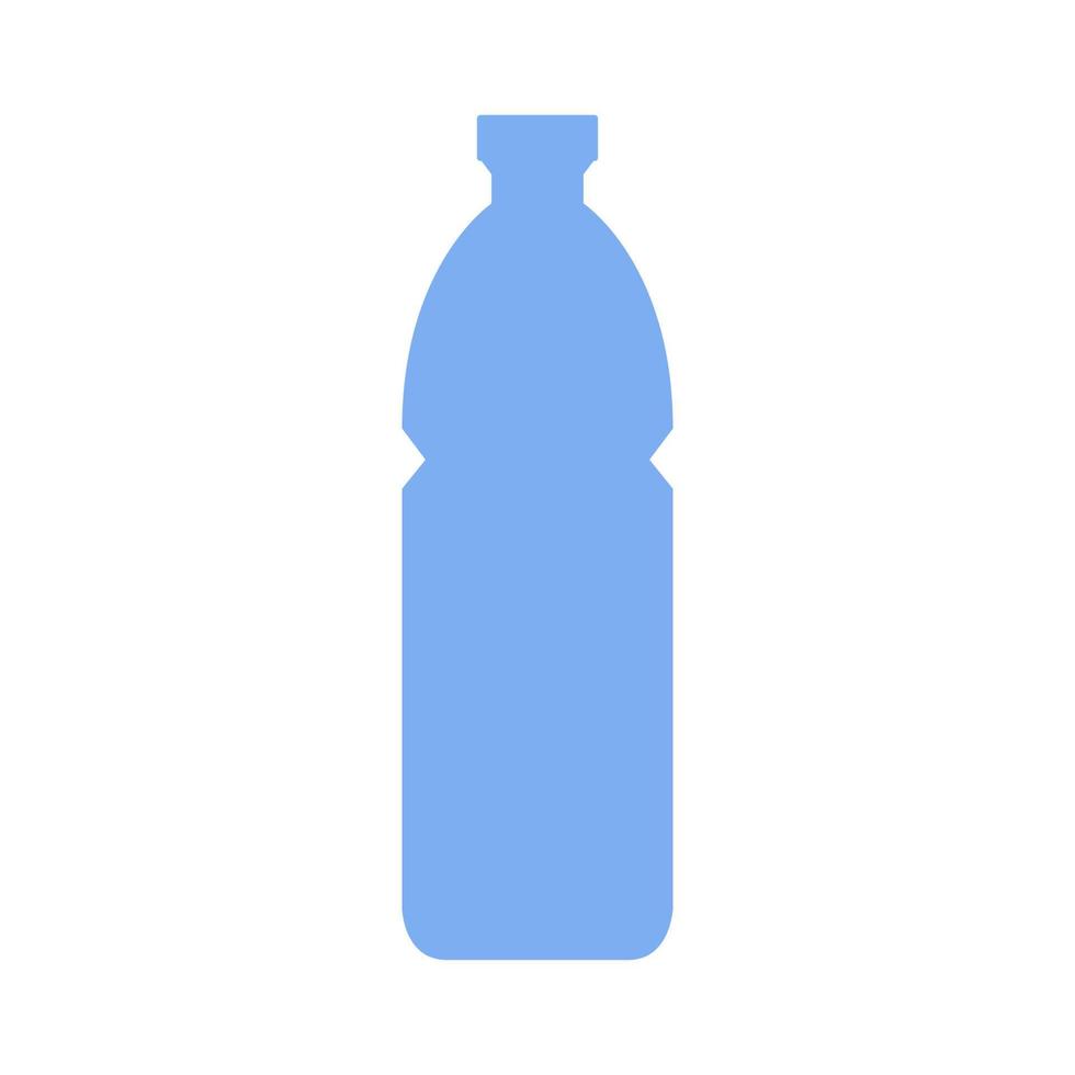 Water bottle illustrated on a white background vector