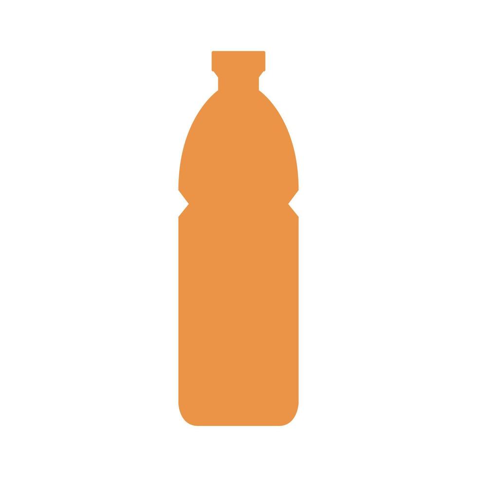 Water bottle illustrated on a white background vector