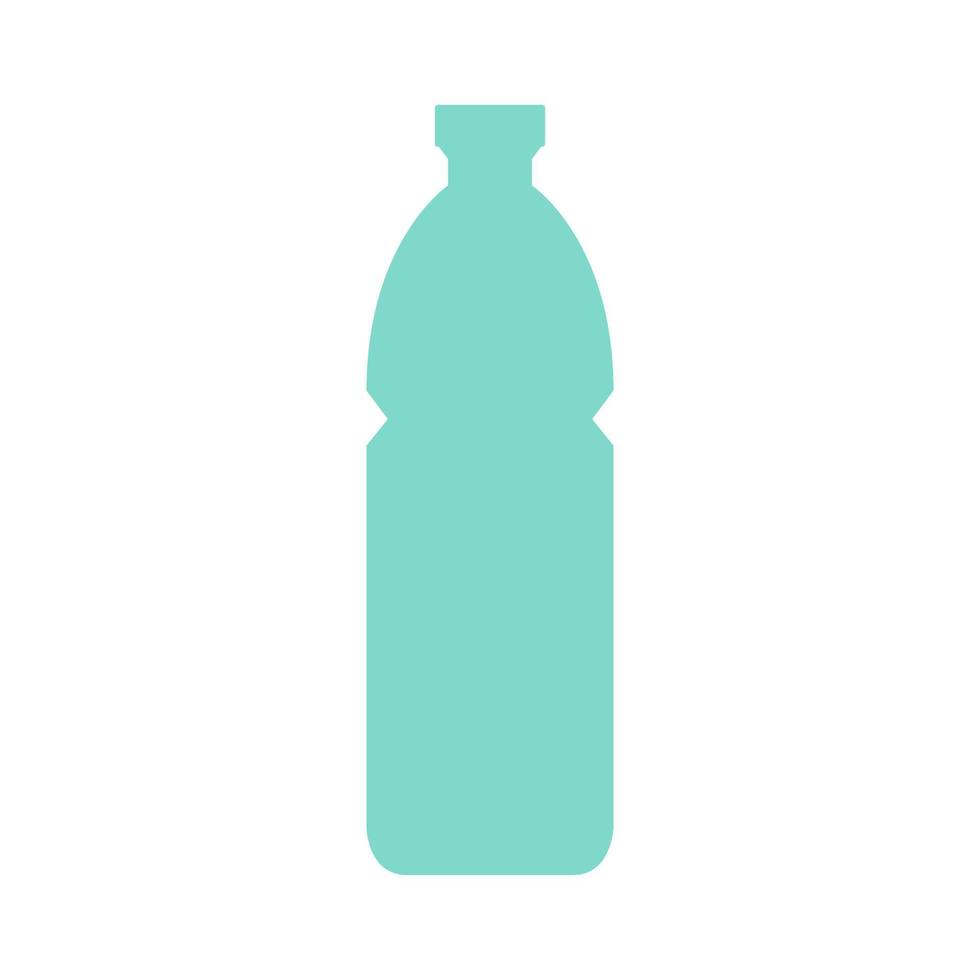 Water bottle illustrated on a white background vector