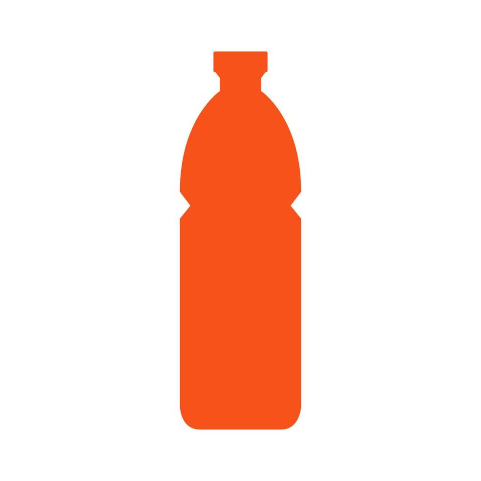 Water bottle illustrated on a white background vector