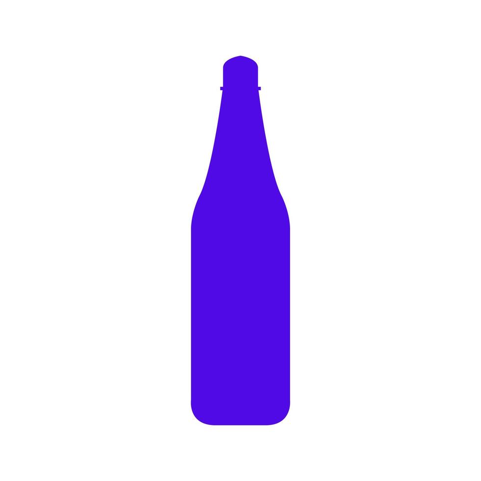 Water bottle illustrated on a white background vector