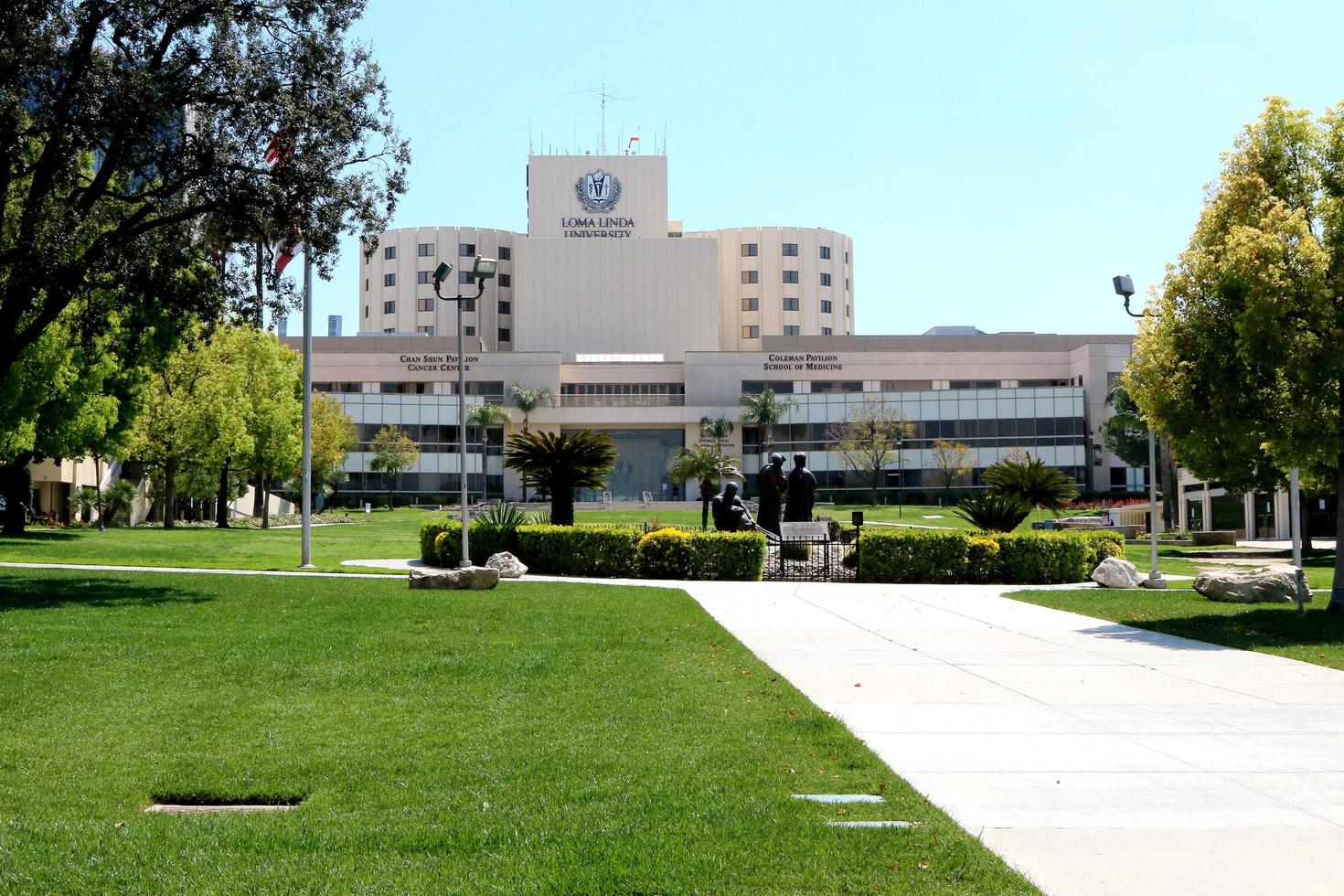 LOS ANGELES  APR 11 - Loma Linda University Medical Center at the Hospital changes due to COVID 19 at the Loma Linda University Medical Center on April 11, 2020 in Loma Linda, CA photo
