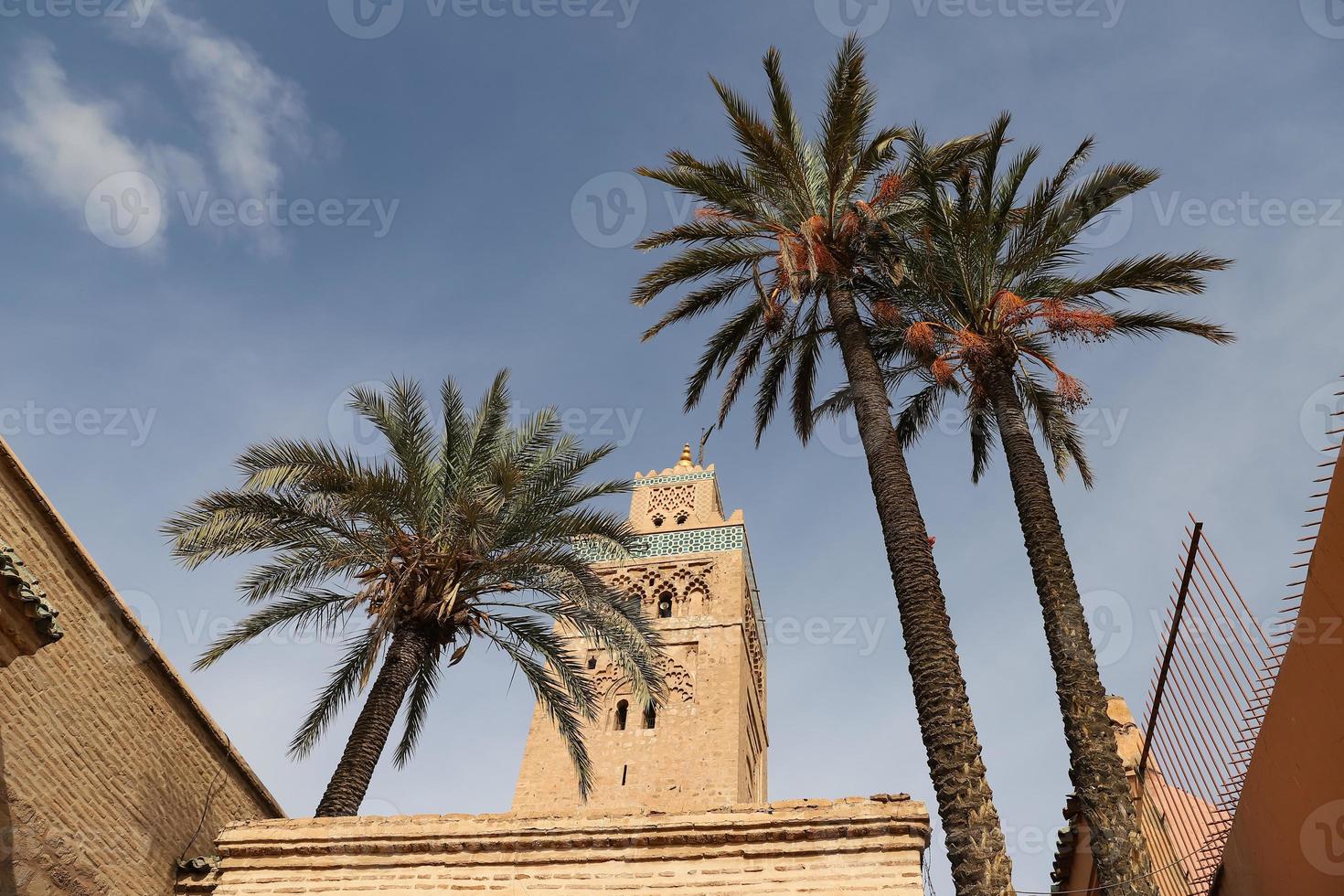 Kutubiyya Mosque in Marrakesh, Morocco photo