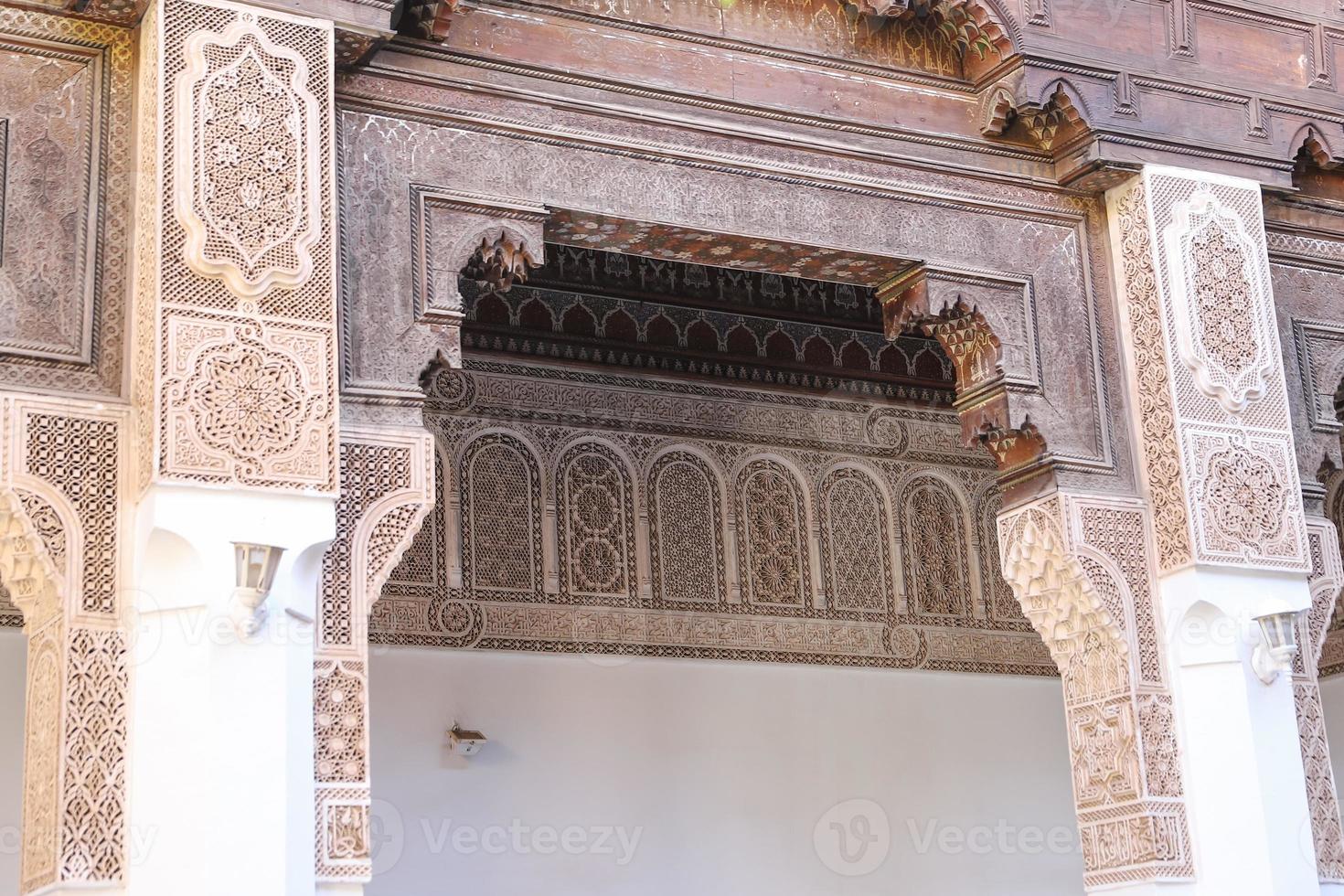 Bahia Palace in Marrakech, Morocco photo