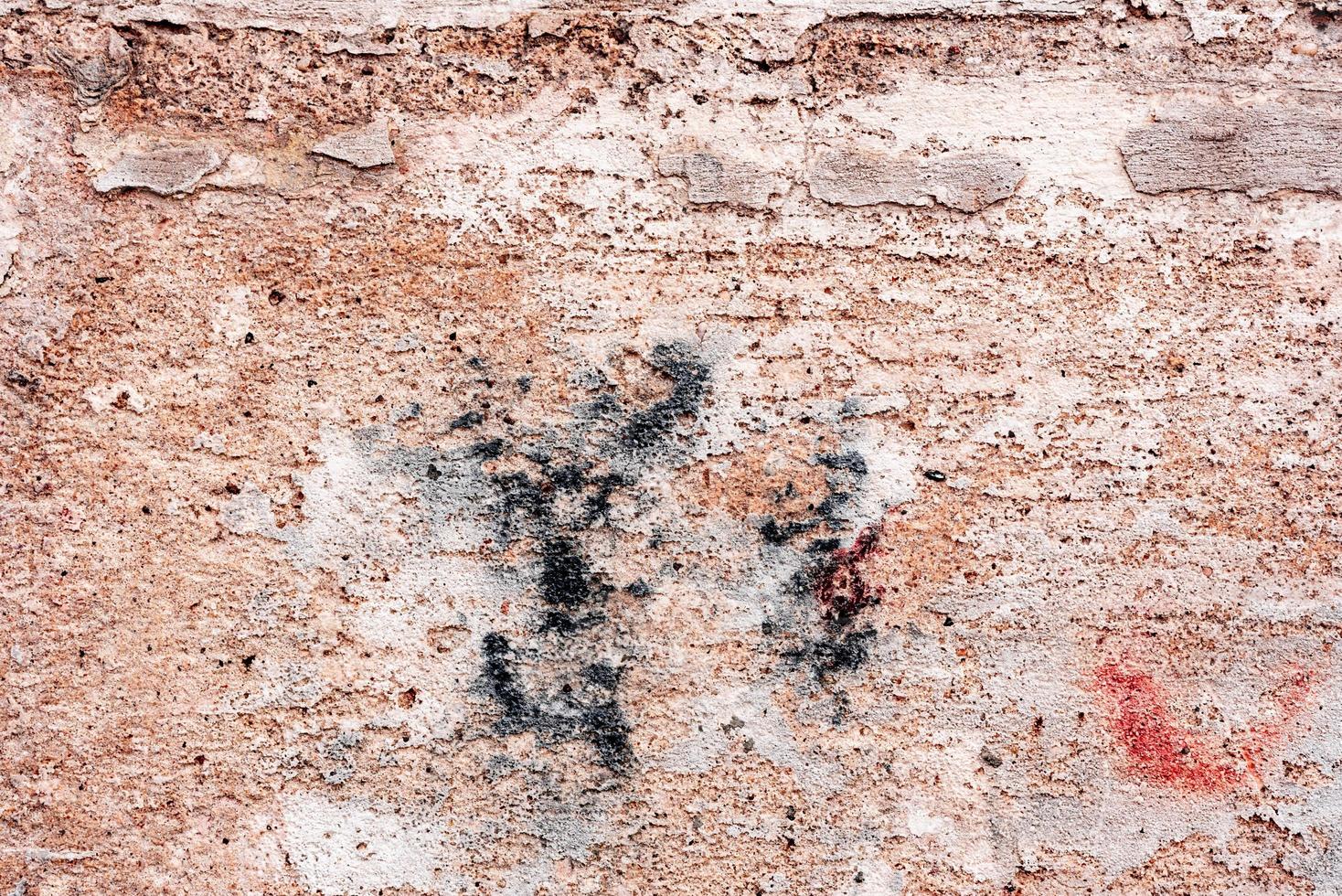 Texture of a concrete wall with cracks and scratches which can be used as a background photo