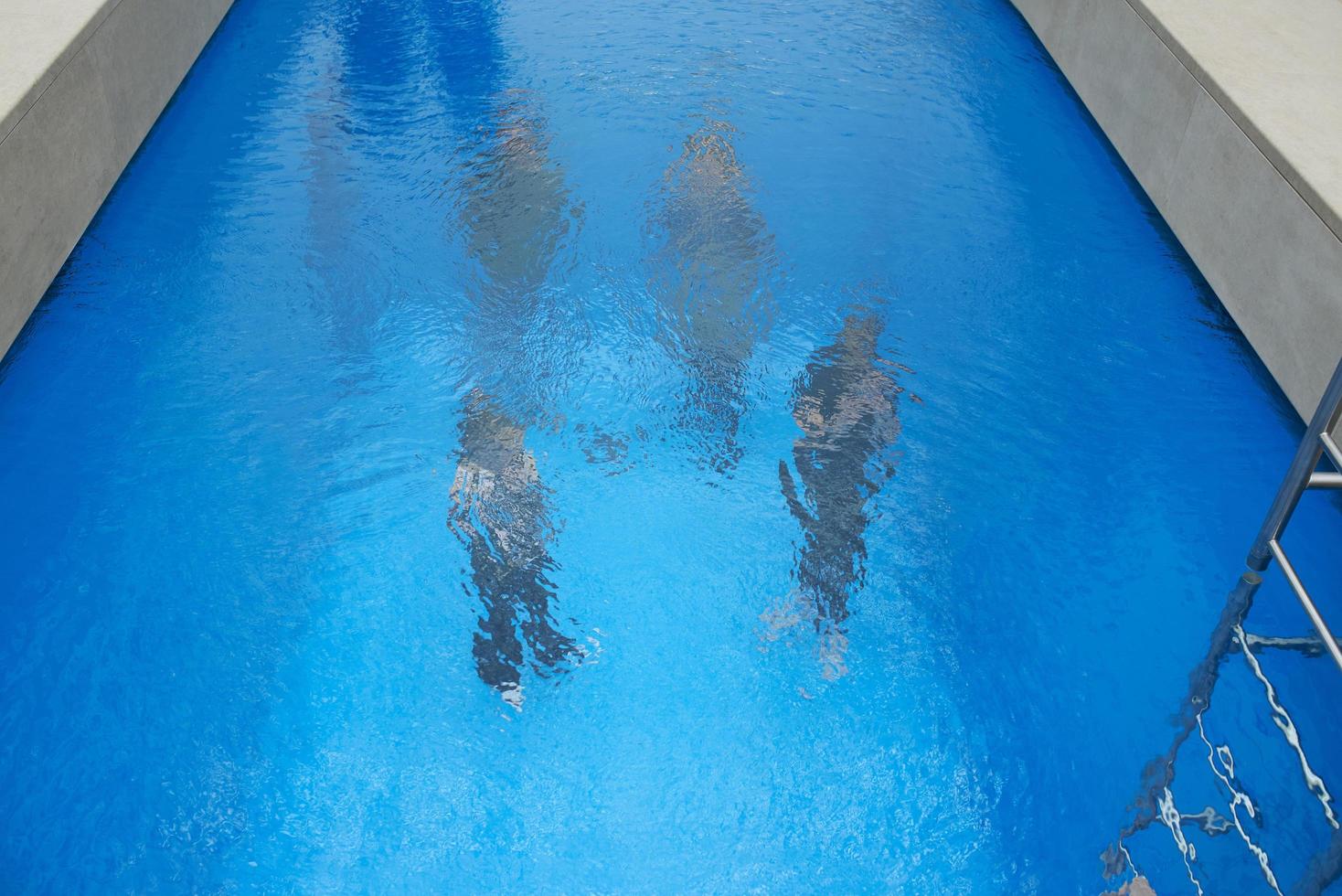 The Netherlands, Wassenaar - 05 May, 2019 Swimming pool nstallation by Leandro Erlich in Museum Voorlinden. photo