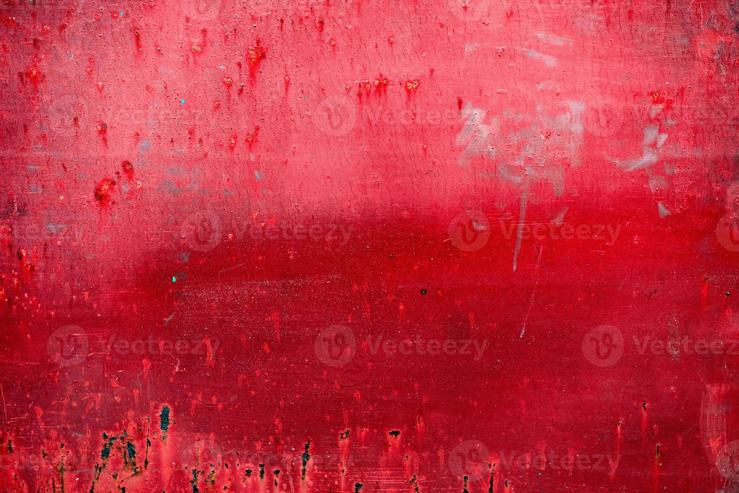 Rough red painted rusty metal surface, high resolution texture photo