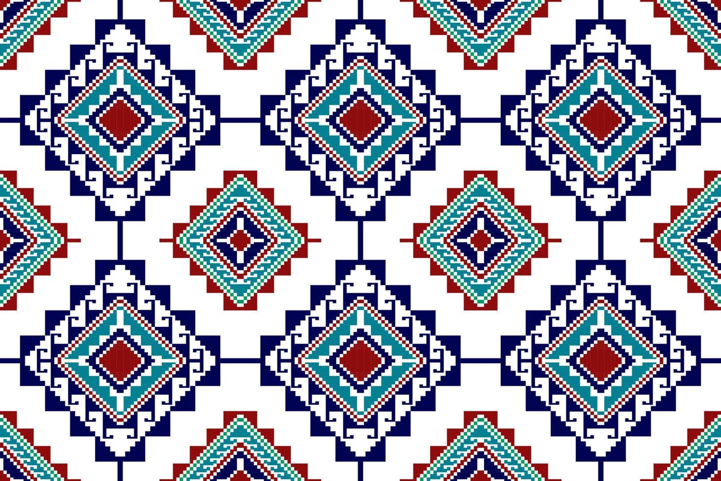 Tartreez Palestinian abstract geometric ethnic textile pattern design. Aztec fabric carpet mandala ornaments textile decorations wallpaper. Tribal boho native seamless textile traditional embroidery vector