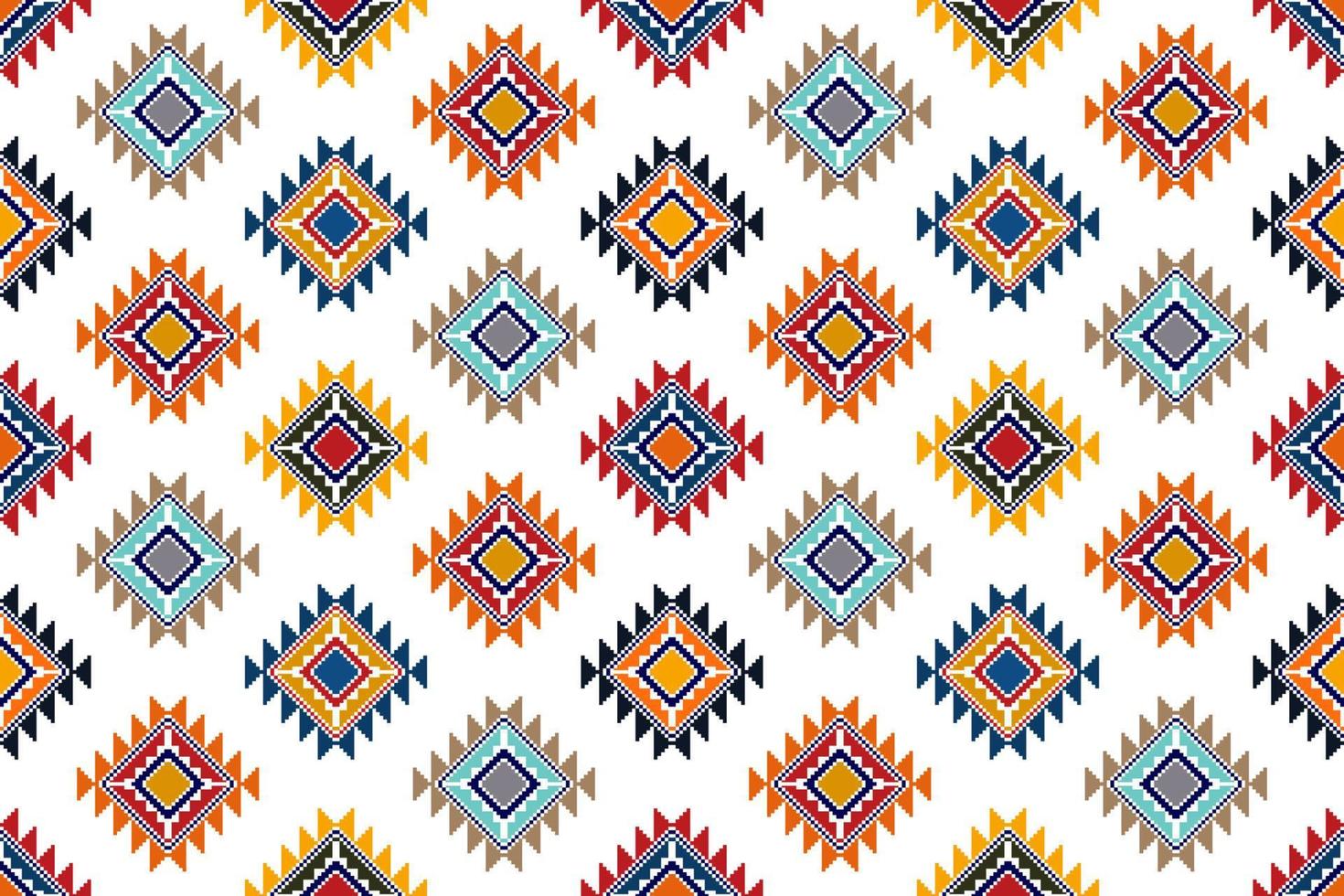 Tartreez Palestinian abstract geometric ethnic textile pattern design. Aztec fabric carpet mandala ornaments textile decorations wallpaper. Tribal boho native seamless textile traditional embroidery vector