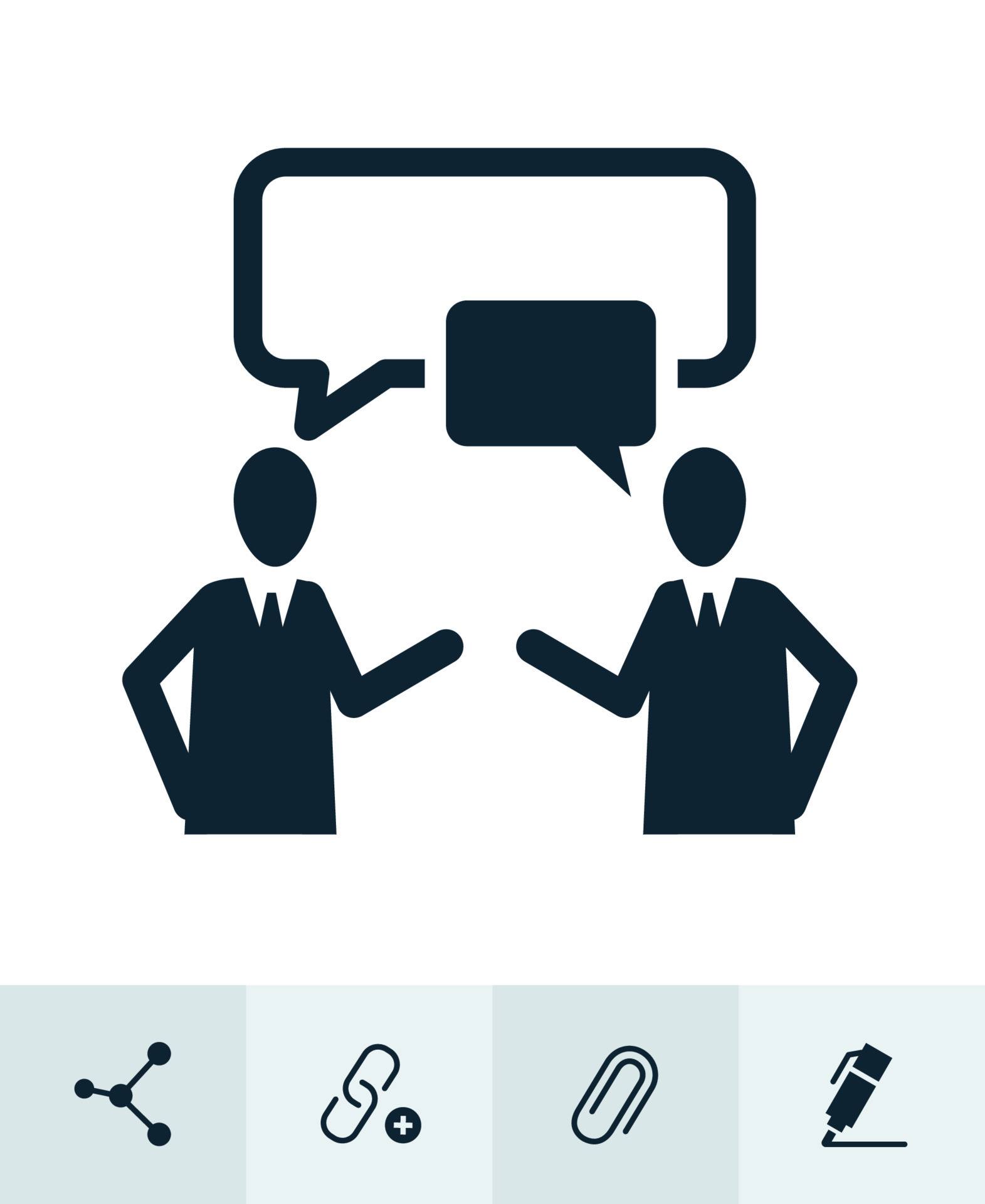 Chat application icons with White Background 8276761 Vector Art at Vecteezy