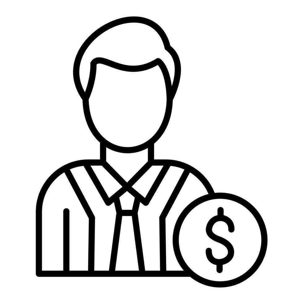 Investors Line Icon vector