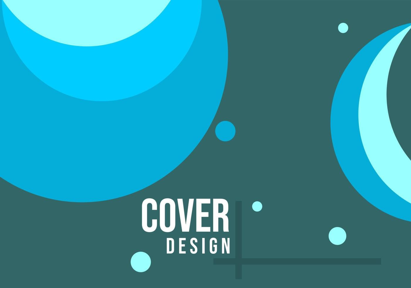 Abstract trendy cover design. geometric style background vector