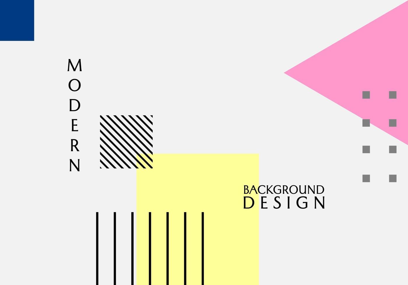 diseño vectorial fondo de geometría abstracta moderna y mínima. utilizado para diseño de banner, sitio web, negocios vector