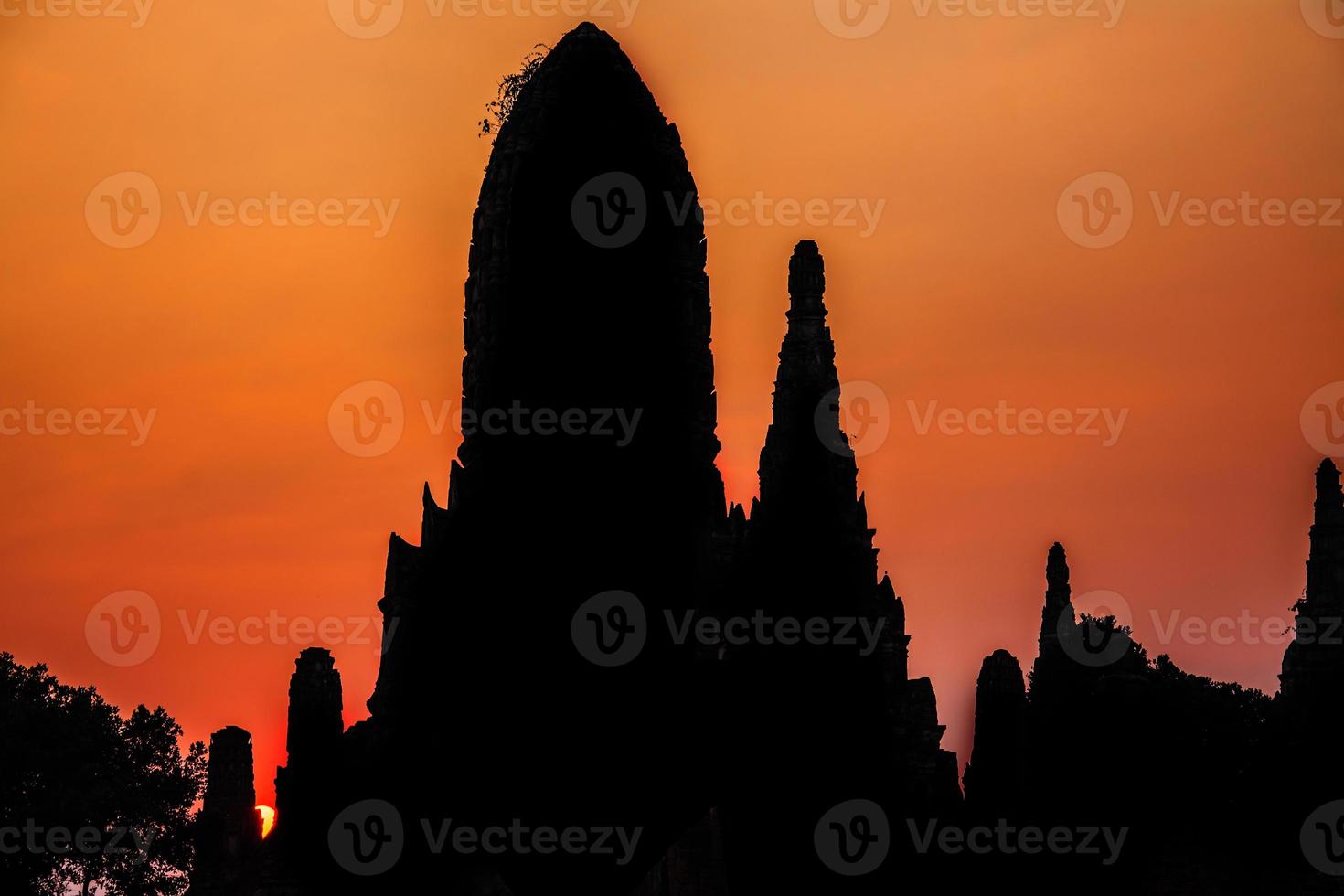 THAILAND Ruins and Antiques at the Ayutthaya Historical Park Tourists from around the world Buddha decay photo