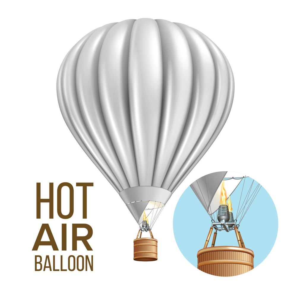 Hot Air Balloon Airship Traveling Transport Vector