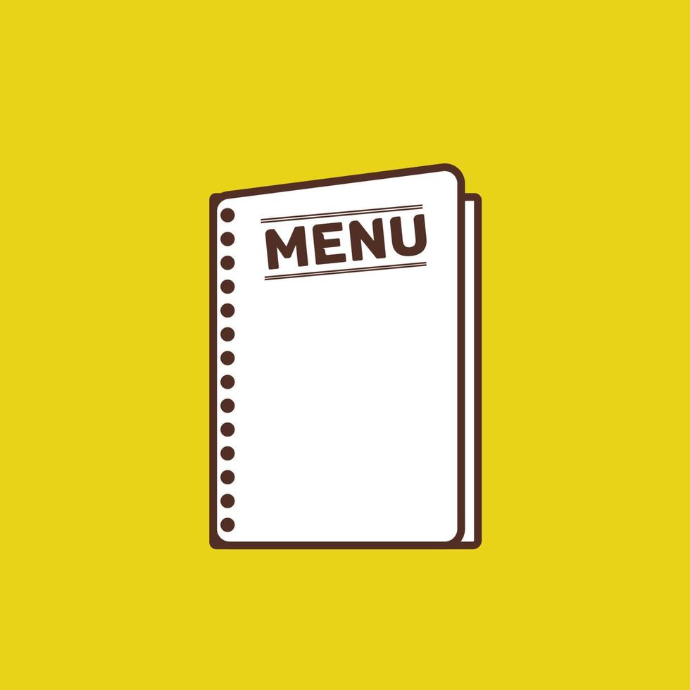 ICON BOOK, ICON MENU, ICON BOOK MENU vector