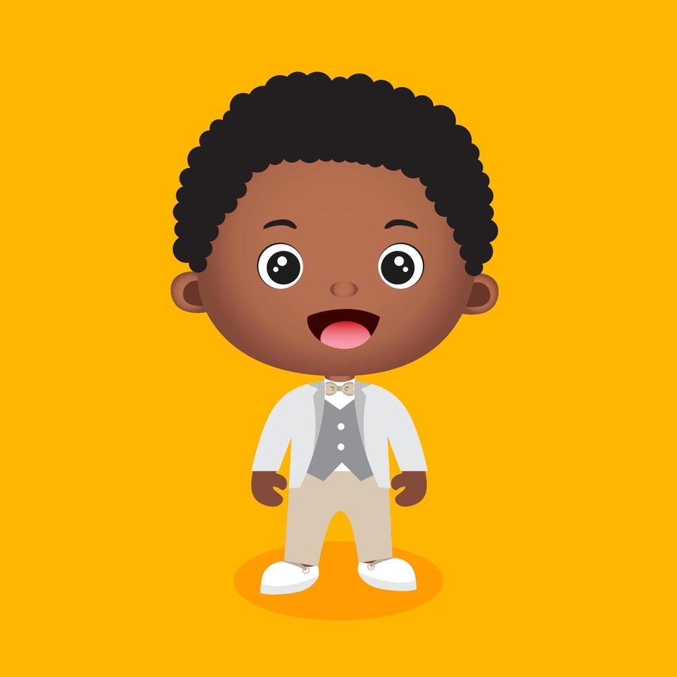 cute boy vector illustration