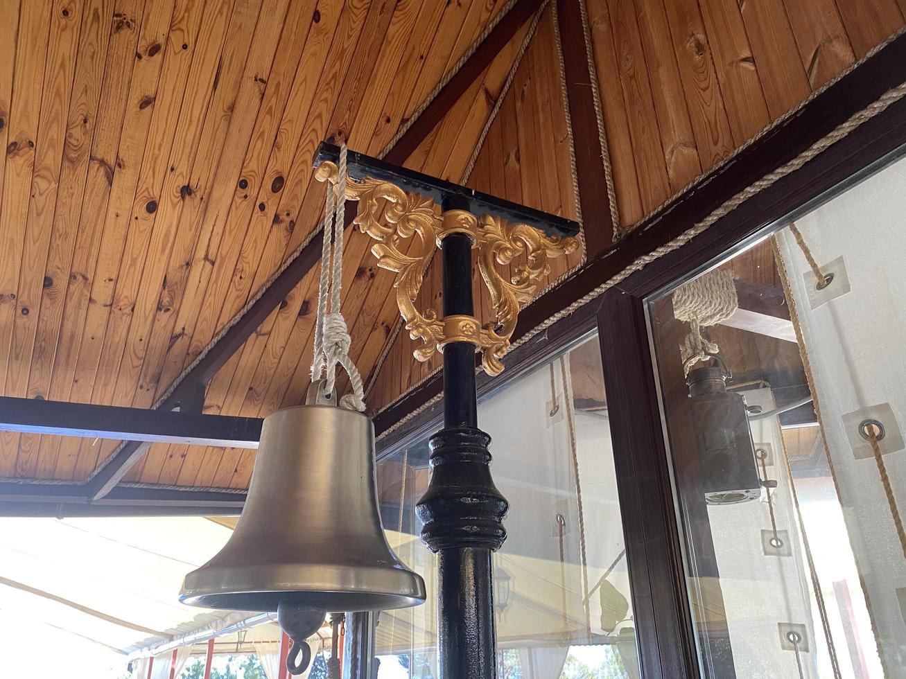 Copper bell- sea rynda close-up. photo