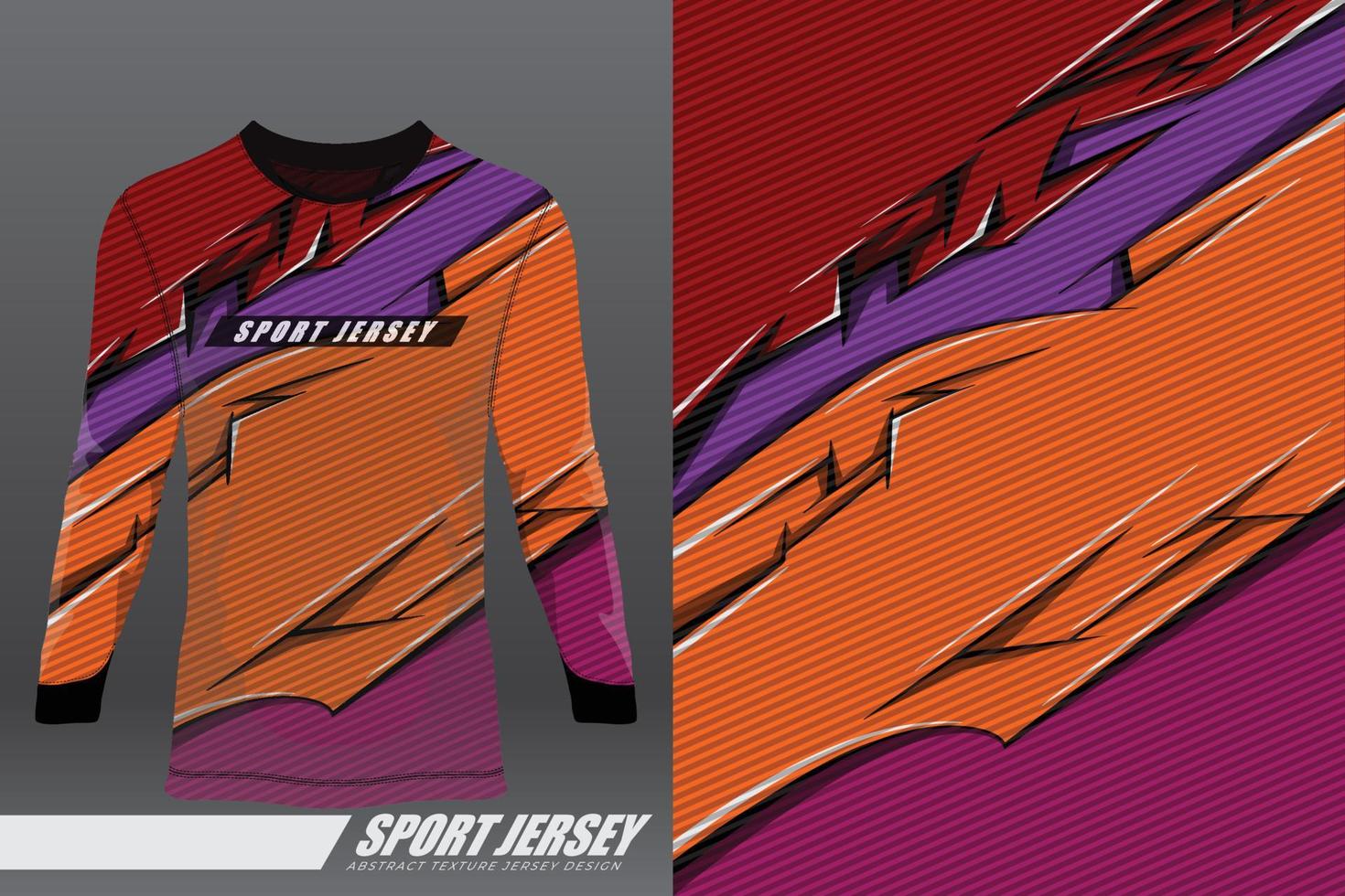 Tshirt sports design for racing, jersey, cycling, football, gaming, motocross vector