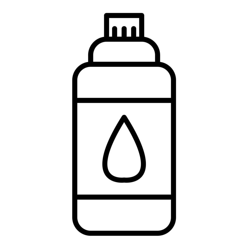 Essentail Oil Line Icon vector